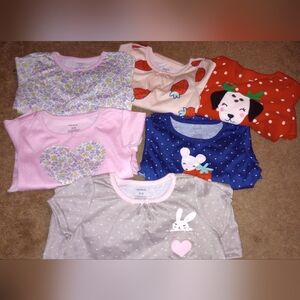 Six Carter's nightgowns